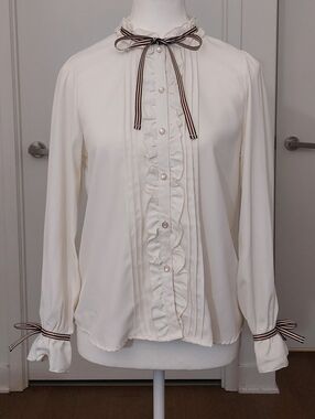 Axes Femme Poetique | Ribbon Blouse
